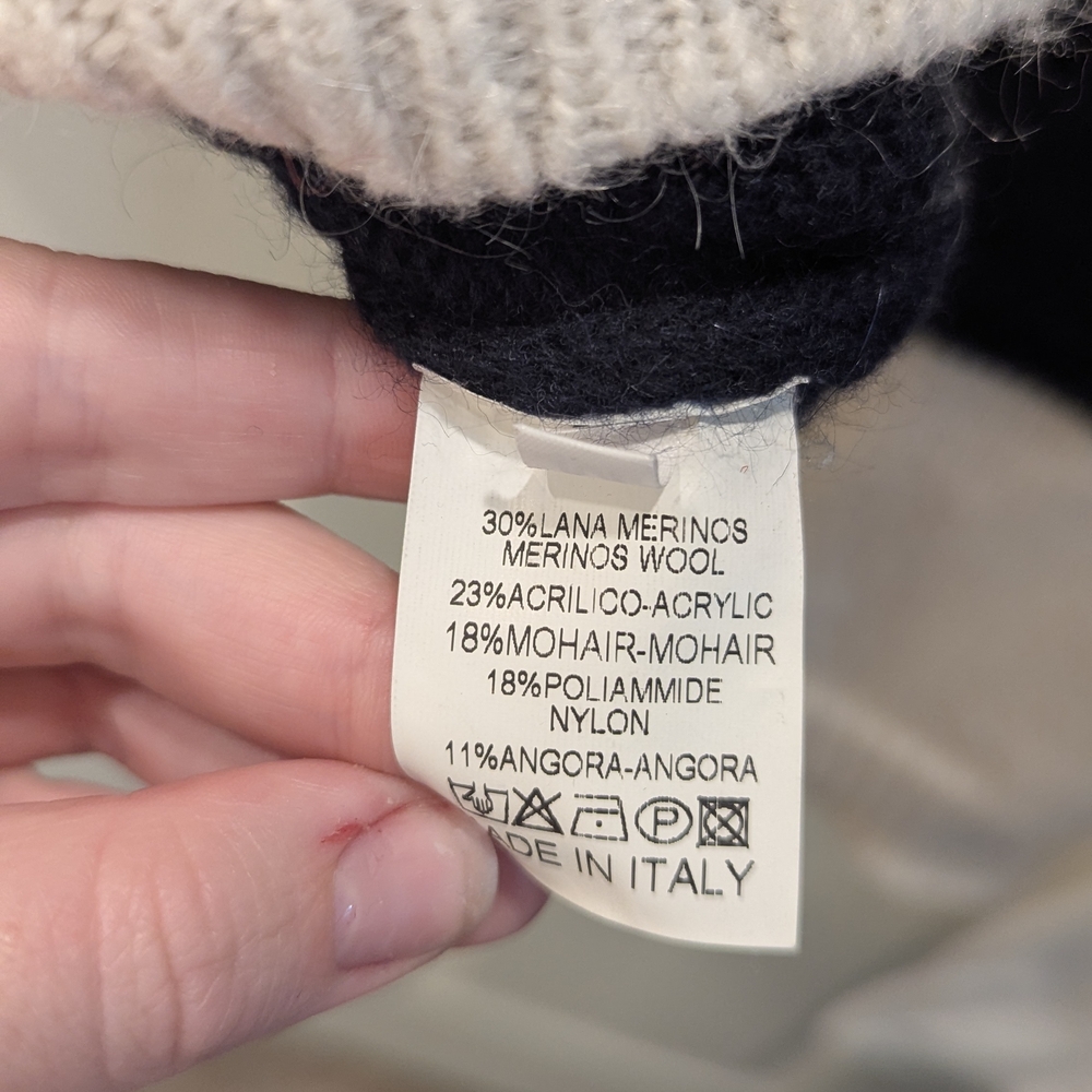 Raf Simons Multicolor Striped Crewneck Sweater - Picture 4 of 6
